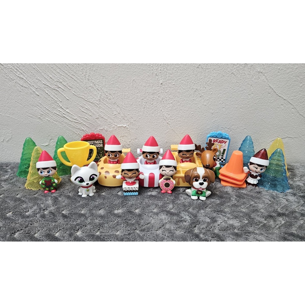 Elf‎ On The Shelf Advent Calendar Trees Cars Cones Elves Pets Bundle Lot
